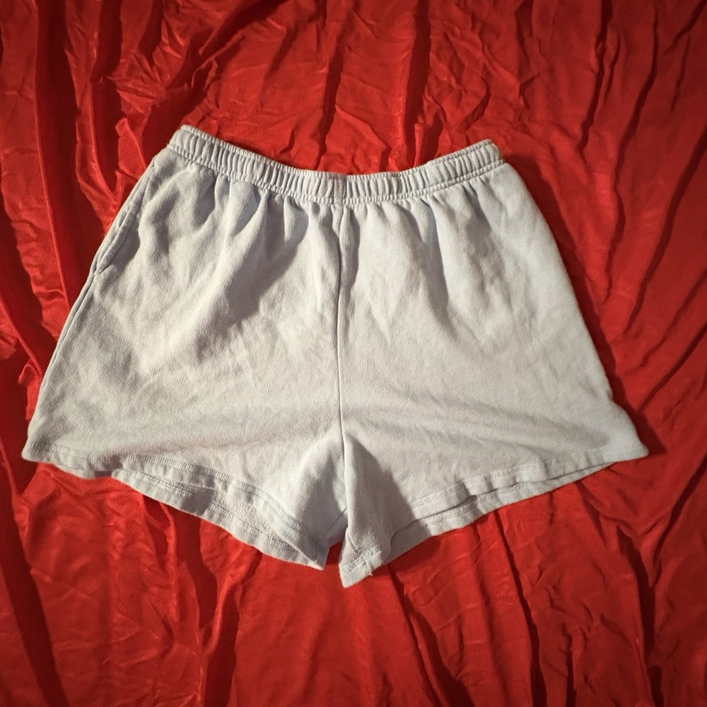 SO Juniors' Light Blue Large Super Comfy Sweat-Shorts